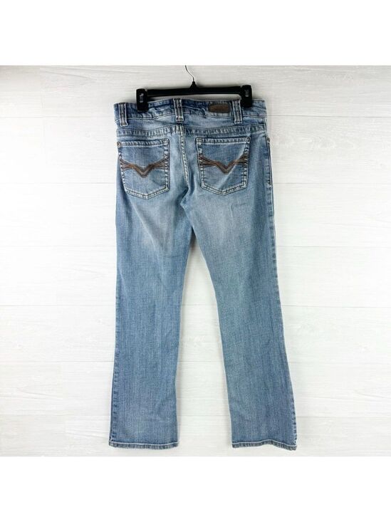 Harley-Davidson Denim - Harley Davidson Mid Rise Straight Leg Jeans